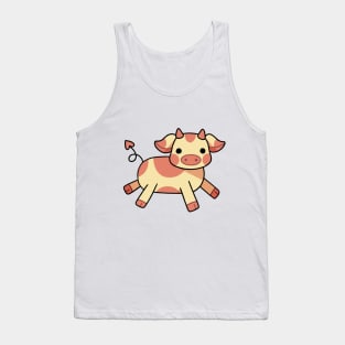 Pink Cow Tank Top